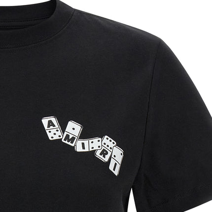 Amiri Black Cotton T-Shirt