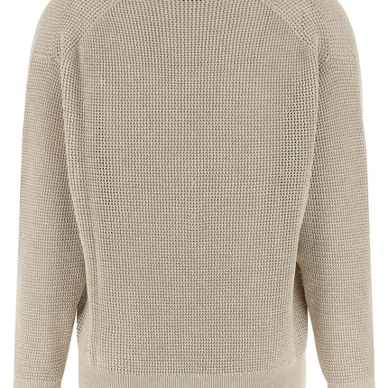 Brunello Cucinelli Beige Cotton Cardigan