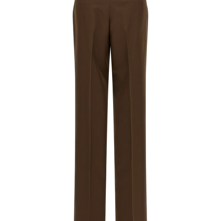 Gucci Brown Polyester Dress Pants