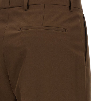 Gucci Brown Polyester Dress Pants