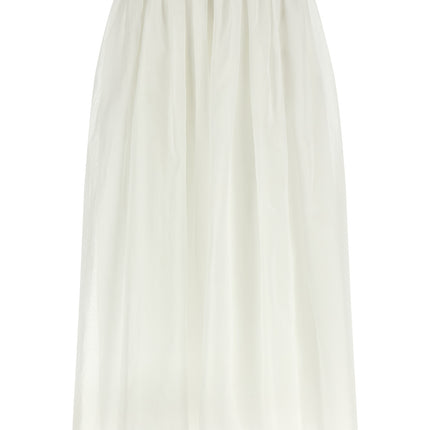 Brunello Cucinelli White Cotton Mini Skirt