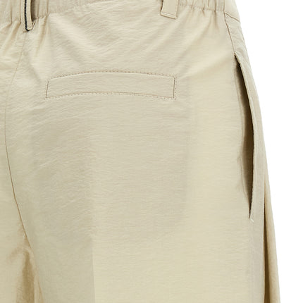 Brunello Cucinelli White Cotton Dress Pants