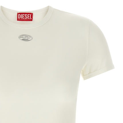 Diesel White Cotton T-Shirt