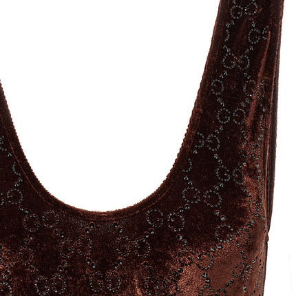 Gucci Brown Polyamide Bodysuit