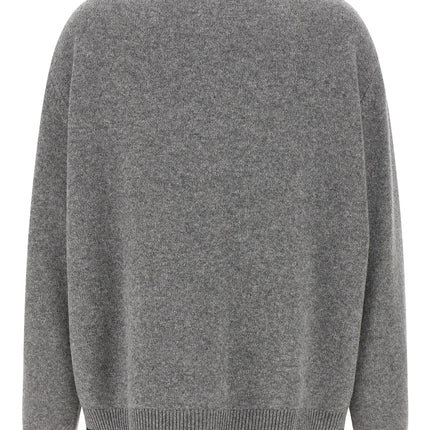 Gucci Gray Wool Cardigan