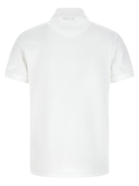 Balmain Bicolor Cotton Polo Shirt
