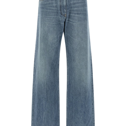 Versace Blue Cotton Boyfriend Jeans