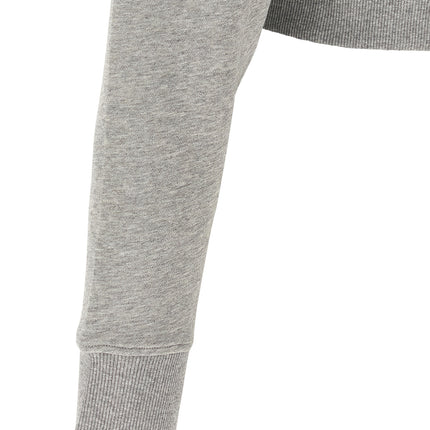 Balmain Gray Cotton Sweatshirt