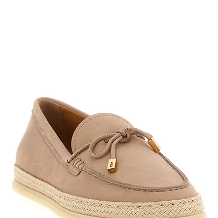 Tod's Multicolor Calfskin Espadrilles