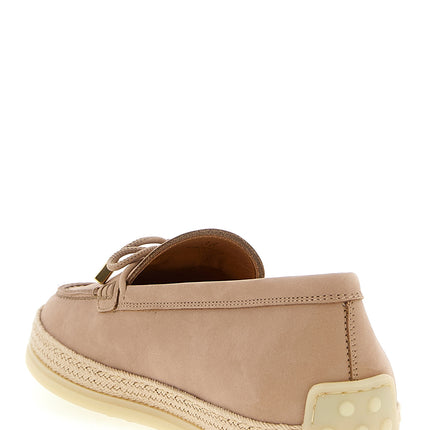 Tod's Multicolor Calfskin Espadrilles