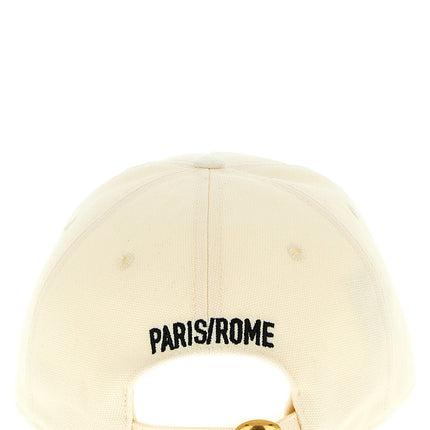 Valentino Garavani Beige Cotton Cap (Baseball Hat)