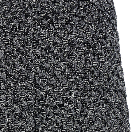 Fabiana Filippi Blue Cotton Midi Skirt