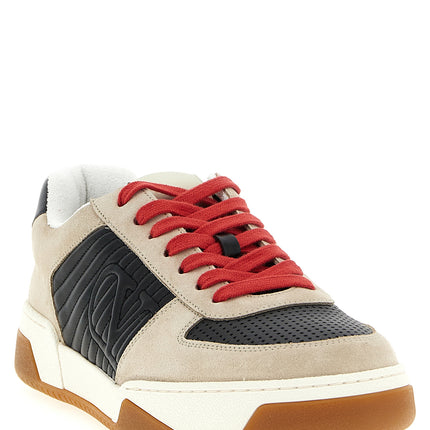 Valentino Garavani Multicolor Calfskin Sneakers