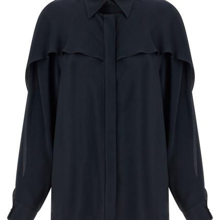 Fabiana Filippi Blue Acetate Blouse