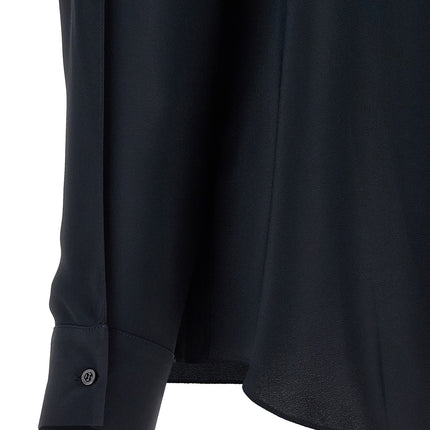 Fabiana Filippi Blue Acetate Blouse