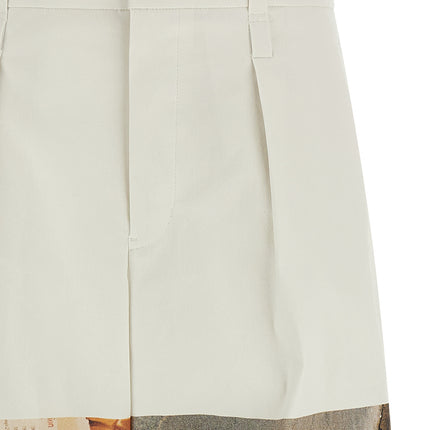 Issey Miyake White Polyamide Casual Pants