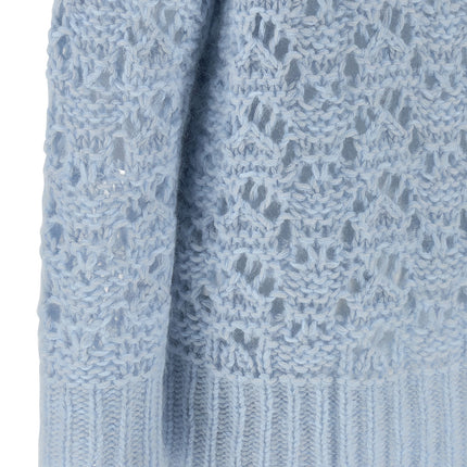 Fabiana Filippi Blue Virgin Wool Cardigan