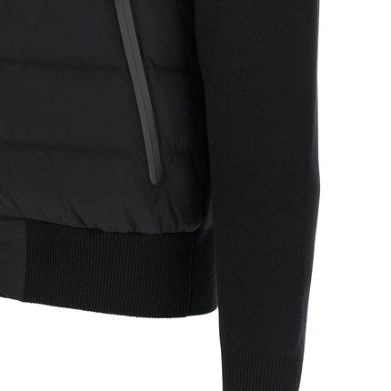 Mackage Blue Nylon Cardigan
