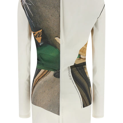 Issey Miyake White Polyamide Cardigan