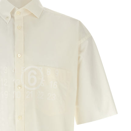 MM6 Maison Margiela White Cotton Blouse