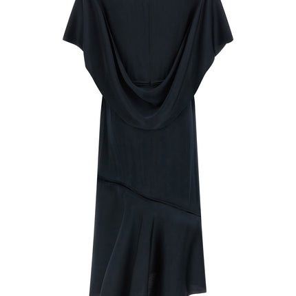 Fabiana Filippi Blue Viscose Midi Dress