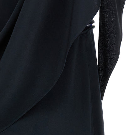 Fabiana Filippi Blue Viscose Midi Dress