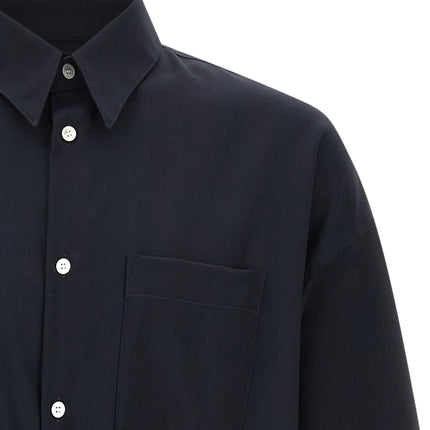 Marni Blue Virgin Wool Blouse