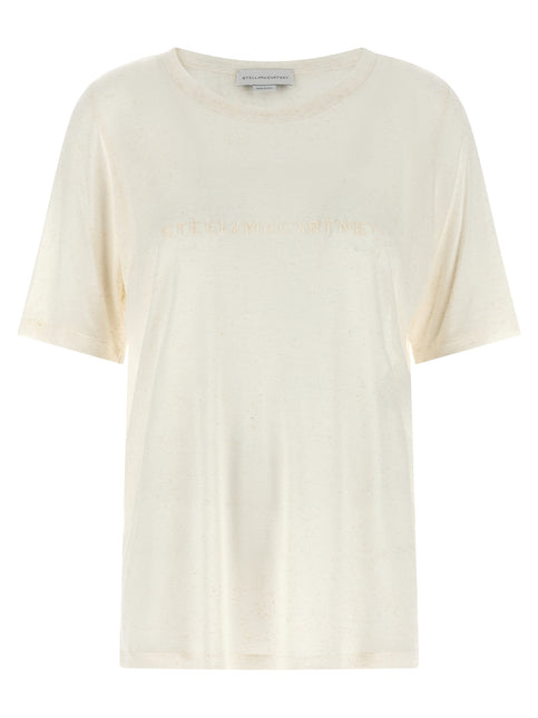 Stella McCartney White Viscose T-Shirt