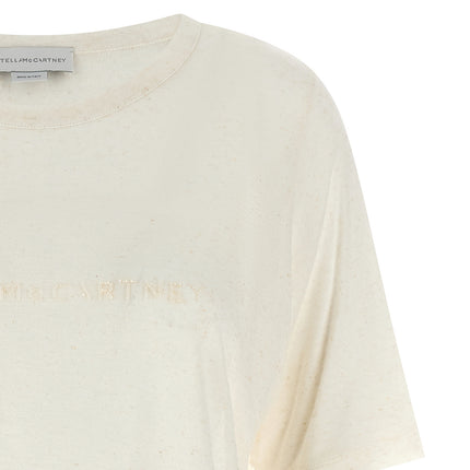 Stella McCartney White Viscose T-Shirt