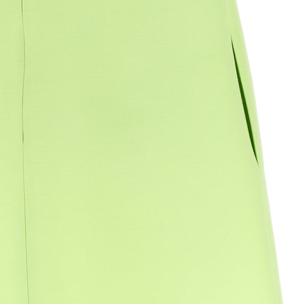 Valentino Garavani Bicolor Virgin Wool Short Dress
