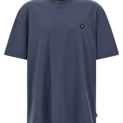 Hugo Boss Blue Cotton T-Shirt