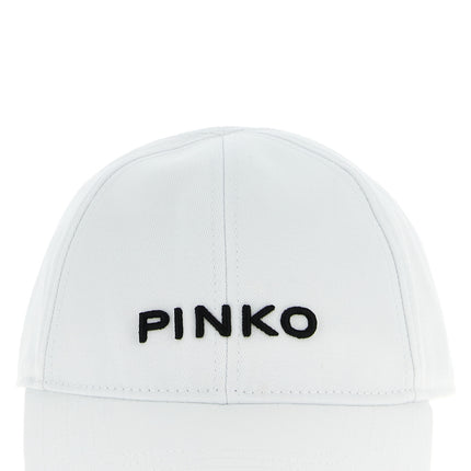 PINKO White Cotton Cap (Baseball Hat)