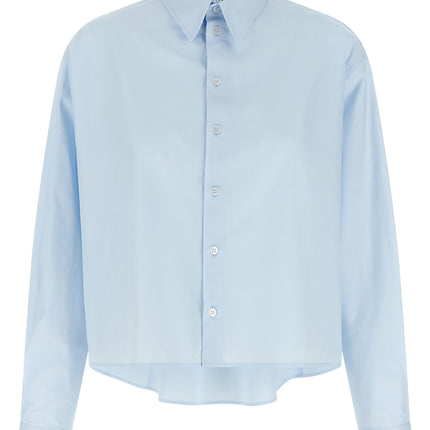 MM6 Maison Margiela Blue Cotton Blouse