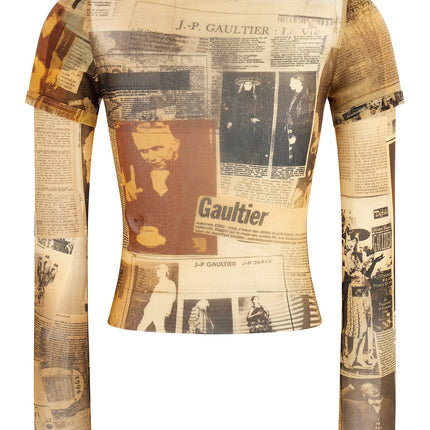 Jean Paul Gaultier Multicolor Polyamide T-Shirt