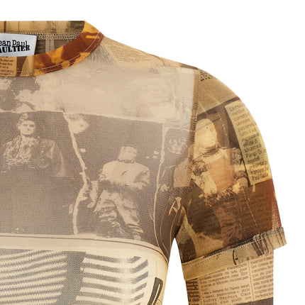 Jean Paul Gaultier Multicolor Polyamide T-Shirt