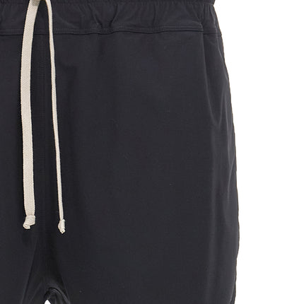 Rick Owens Black Nylon Swim Shorts