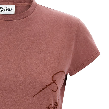 Jean Paul Gaultier Bordeaux Organic Cotton T-Shirt