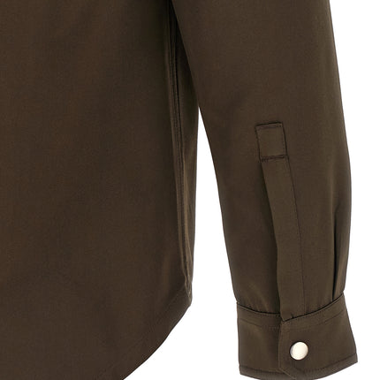 Rick Owens Brown Polyester Blouse