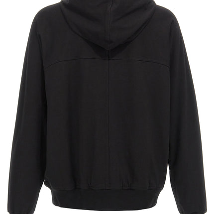 Rick Owens Black Cotton Sweatshirt