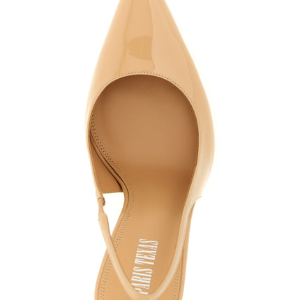 Paris Texas Beige Calfskin High Heel Pumps