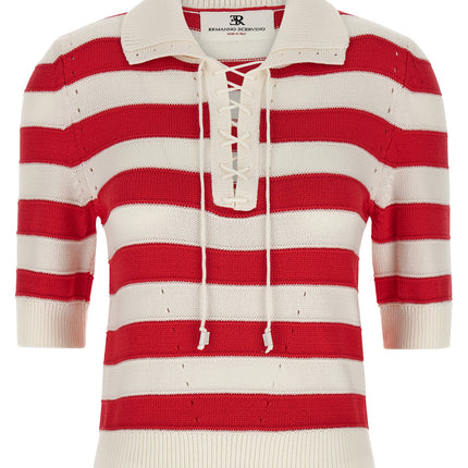 Ermanno Scervino Multicolor Cotton Polo Shirt