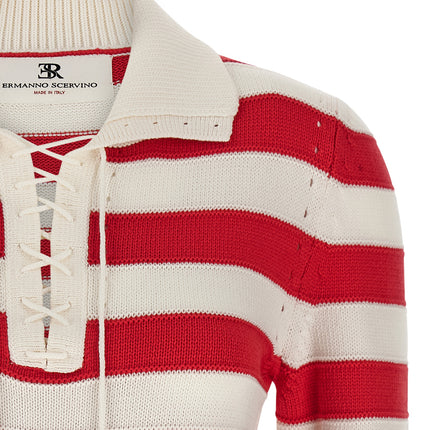 Ermanno Scervino Multicolor Cotton Polo Shirt
