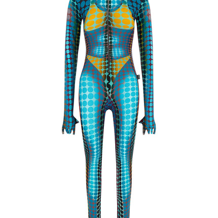 Jean Paul Gaultier Multicolor Polyamide Jumpsuit