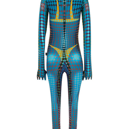 Jean Paul Gaultier Multicolor Polyamide Jumpsuit