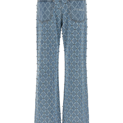 PINKO Blue Cotton Jeans Denim