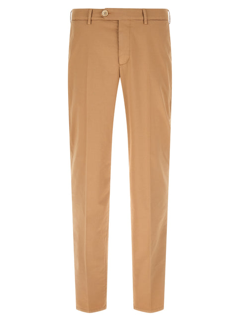 Brunello Cucinelli Beige Cotton Casual Pants