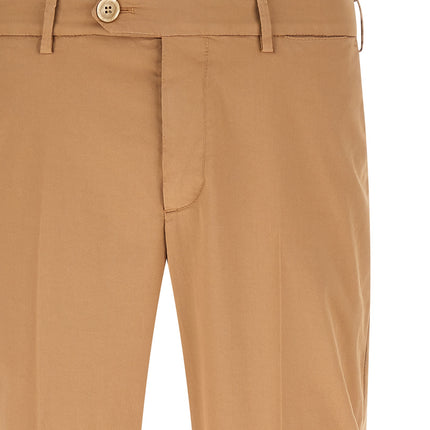 Brunello Cucinelli Beige Cotton Casual Pants