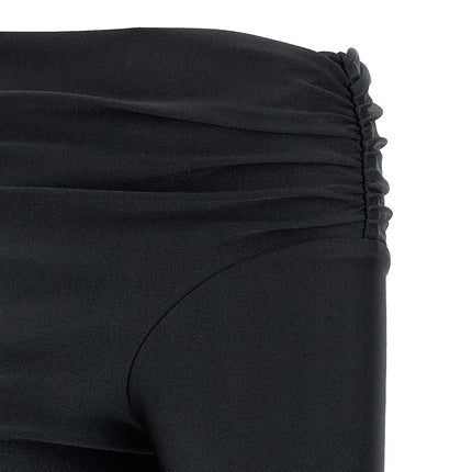 The Andamane Black Polyamide Tank Tops