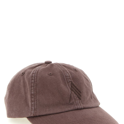 The Attico Brown Cotton Cap (Baseball Hat)