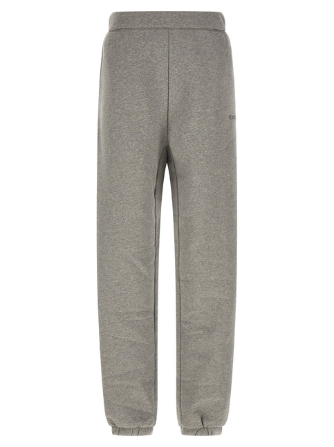 The Attico Gray Cotton Joggers (Workout Pants)
